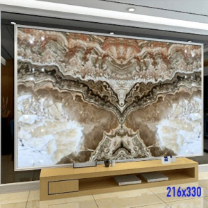 Tranh đá xuyên sáng đối xứng