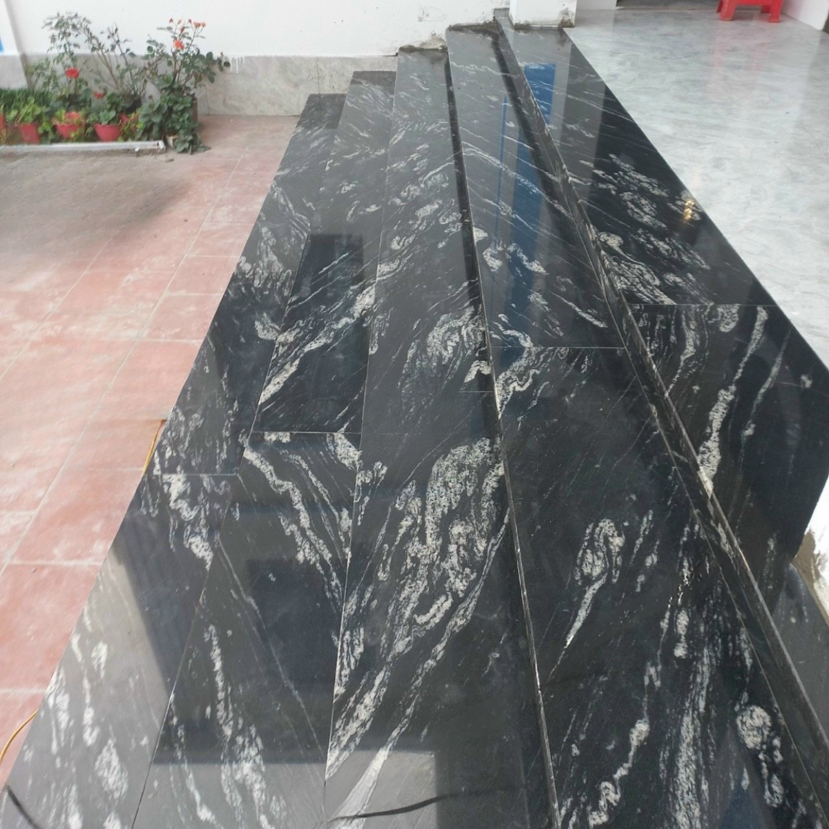 Đá cầu thang đen vân khói - 07 - Ảnh 7