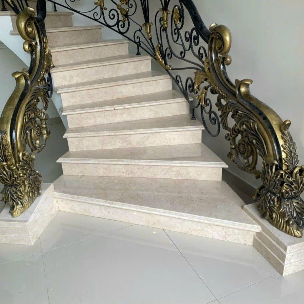 Đá cầu thang Marble Rosalight - 03 - Ảnh 4