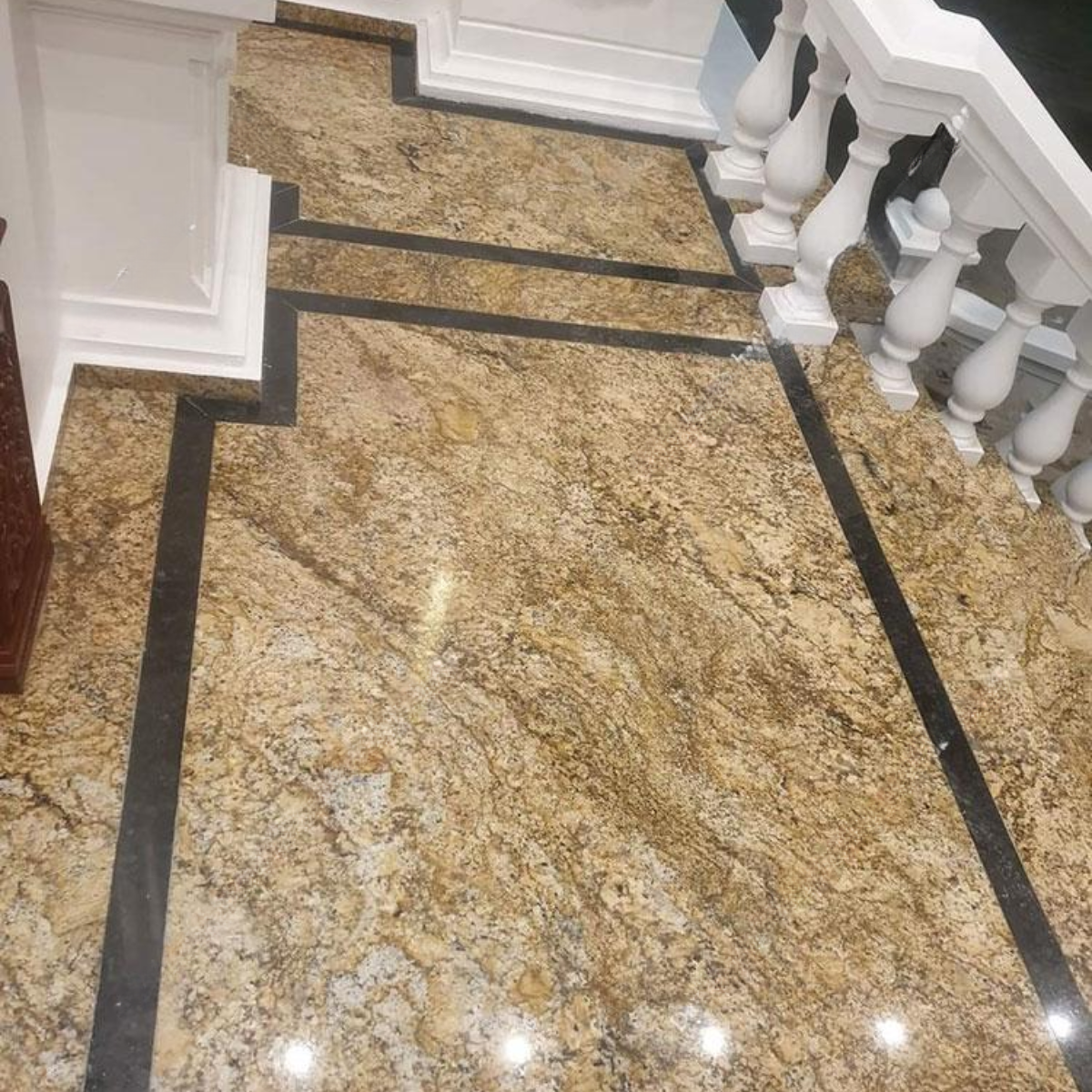 ĐÁ ỐP CẦU THANG GRANITE VÀNG HOÀNG GIA - 06 - Ảnh 5