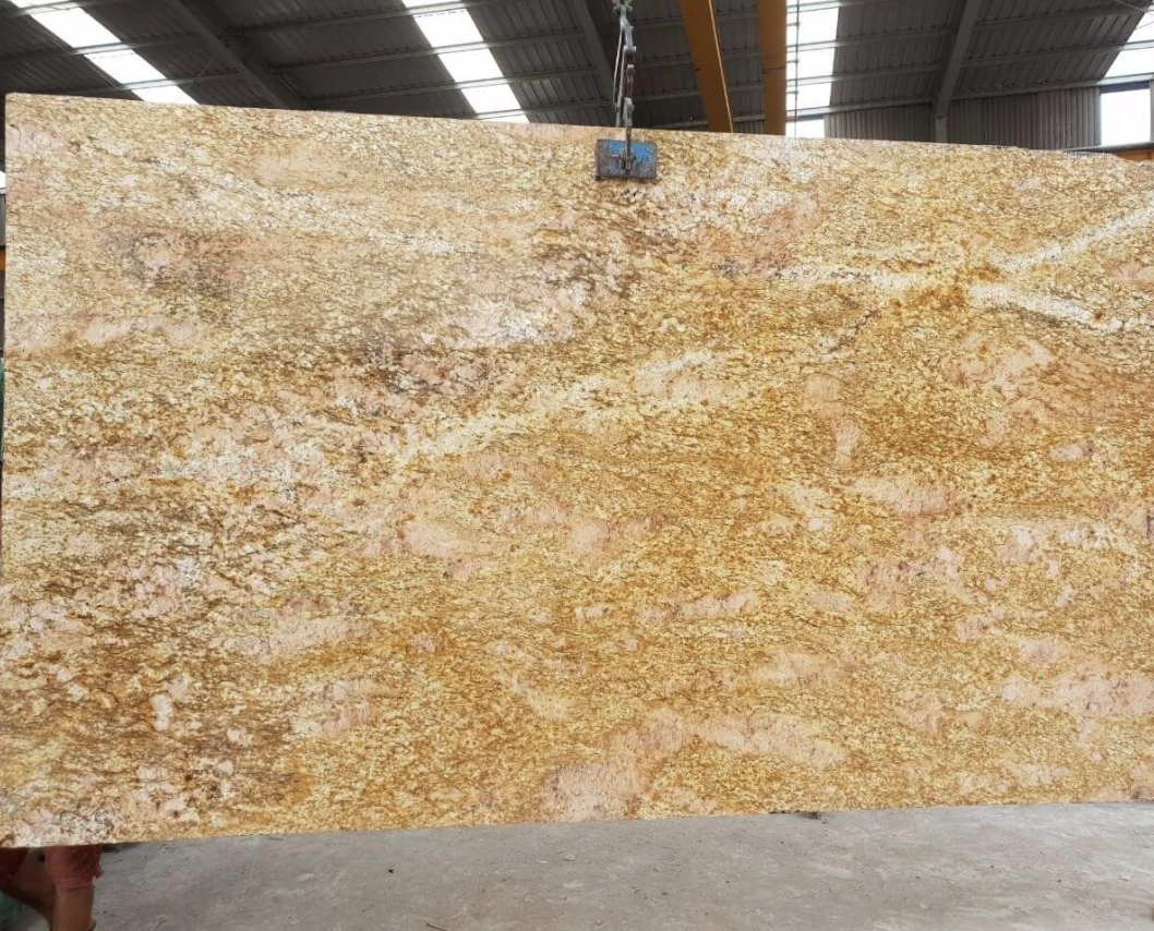 Đá thang máy Vàng Hoàng Gia