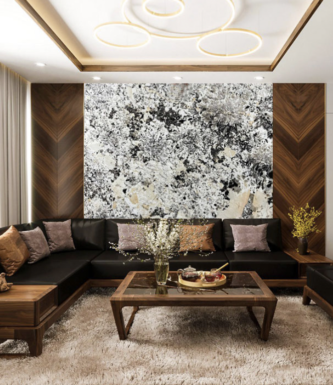 Tranh đá xuyên sáng chất liệu thạch anh - 03 - Ảnh 4