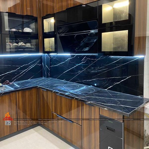 Đá bàn bếp đen tia sét - 03 - Ảnh 8