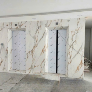 ĐÁ ỐP THANG MÁY VÂN VÀNG CAO CẤP