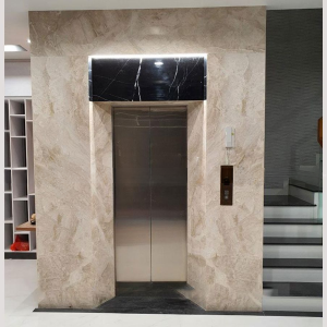 Đá thang máy Marble Kem Hoàng Gia