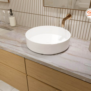 Bàn Lavabo Đá Vân Gỗ Ý