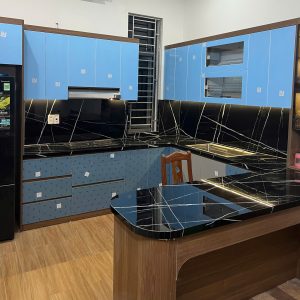 Đá bàn bếp đen tia sét - 03