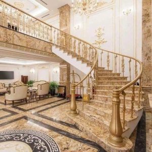 ĐÁ ỐP CẦU THANG GRANITE VÀNG HOÀNG GIA - 06