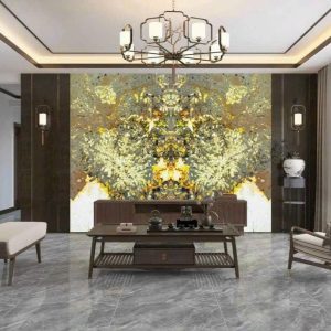 Tranh đá xuyên sáng đá thạch anh - 010