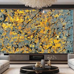 Tranh đá tự nhiên xuyên sáng - 011