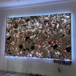 Tranh đá xuyên sáng hoa anh đào -  017